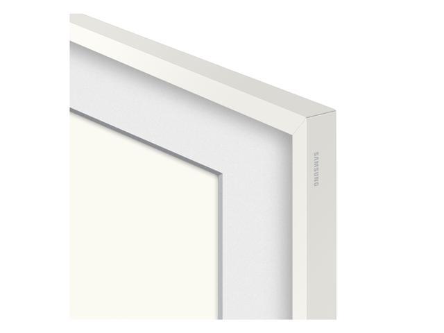 Samsung - 55” The Frame Customizable Bezel - Modern White