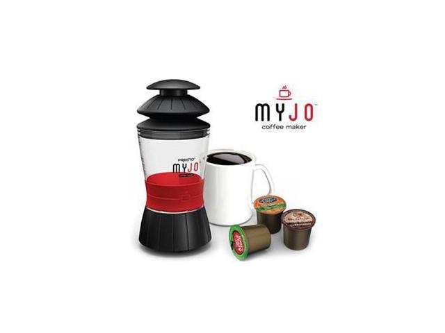 PRESTO 02835 MyJo Single Cup Coffee Maker, Red photo