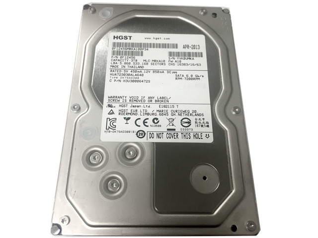 NeweggBusiness - Hitachi Ultrastar 7K3000 HUA723030ALA640 3TB 7200