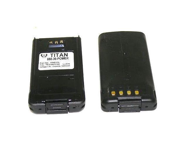 2X 1800mAh KNB-33L Li-Ion Two-Way Radio Battery for KENWOOD TK-5310 TK-3180