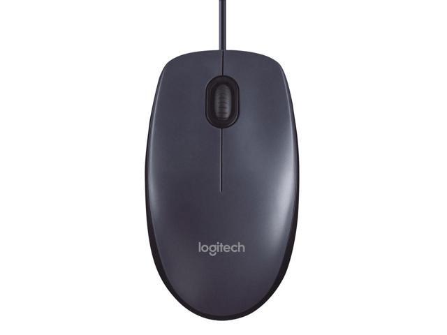 Logitech M100 Wired Optical Mouse - Black