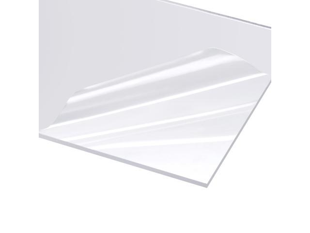2pcs Clear Cast Acrylic Sheet1/8' Thick4' x 6' Square Panel Plastic Board for Picture Frames Sign Holders(3175 x 1016 x 1524mm)