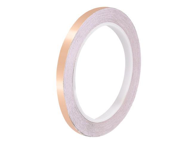 Single-Sided Conductive Tape Copper Foil Tape 6mm x 20m/656ft for EMI Shielding 1pcs