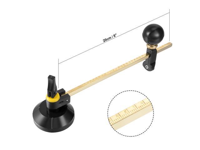 40cm Adjustable Compasses Type Glass Circle Circular Cutter with Suction Cup