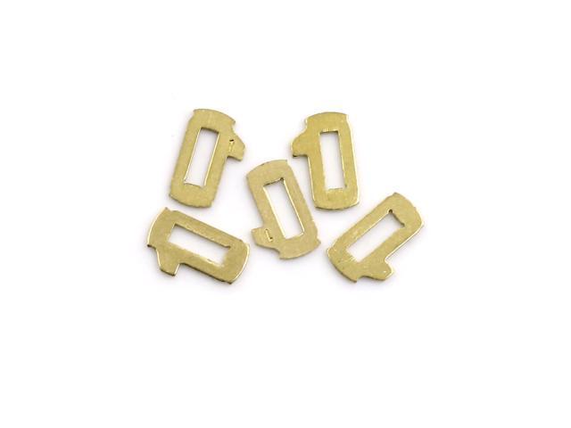 Car Ignition Lock Cylinder Reed Locking Plate for Nissan Gold Tone 5pcs