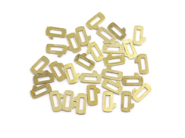 Car Ignition Lock Cylinder Reed Locking Plate for Nissan Gold Tone 30pcs