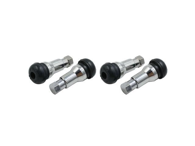 4pcs Tubeless Wheel Tire Tyre Vacuum Valve Stem with Dust Cap for Car Motorbike