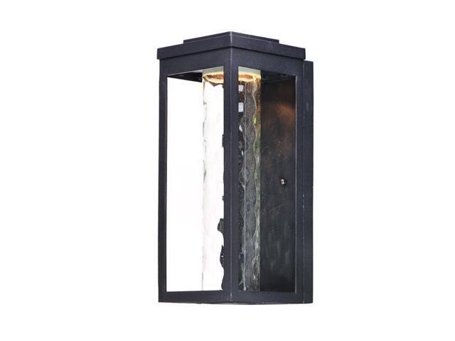 Maxim 55904WGBK Salon LED 1-Light Outdoor Wall Black