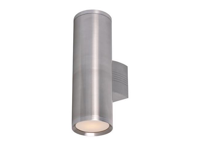 Maxim 86102AL 1575 x 5 in Lightray LED 2-Light Wall Sconce Brushed Aluminum