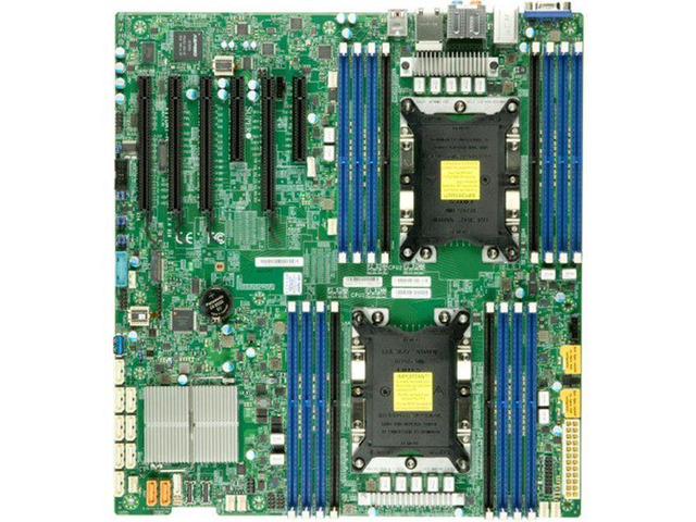 Supermicro X11DAi-N Intel® C621 LGA 3647 (Socket P) ATX étendu Supermicro X11DAi-N Intel® C621 LGA 3647 (Socket P) ATX étendu