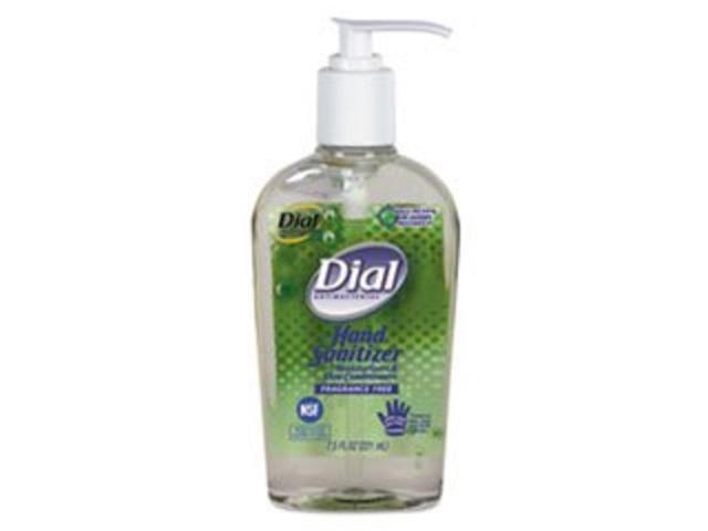 Dial Professional Antibacterial Gel Sanitizer with Moisturizer 75 oz Fragrance-Free