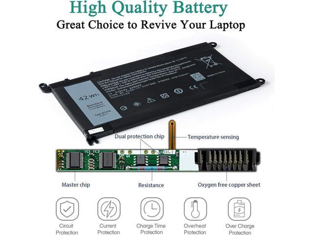 Batteria Per Dell Inspiron 15 5565-7580 E Altri Modelli | 11.4V 42Wh | Compatibile WDX0R - Foto 5