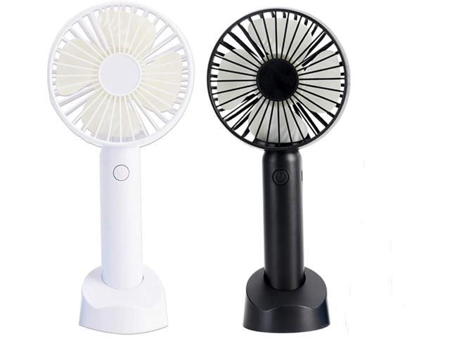 Handheld Fan 2-Pack Yingfeilexa Portable Mini Hand Fan for Women and Men with Rechargeable Battery Operated Desk Fan Outdoor Travel Office