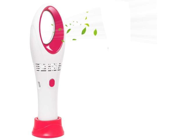 Geisofu Bladeless Fan USB Mini Portable Fans Charging handheld Usb Fan Eyelashes For Eyelash Extension (White)