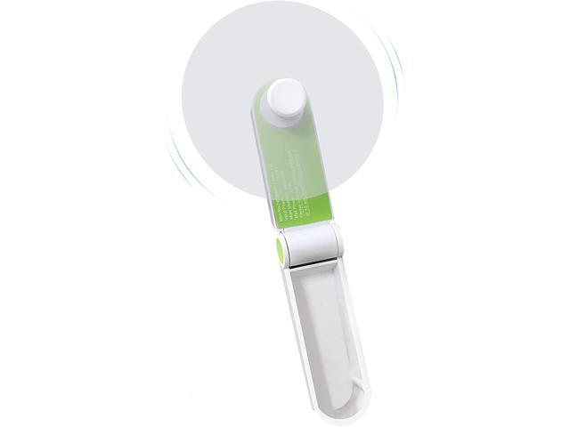 Handheld Mini Fan USB Rechageable Desktop Fan Portable Pocket Fan 2 Speeds Adjustable Personal Fan for Home Office Travel Outdoors