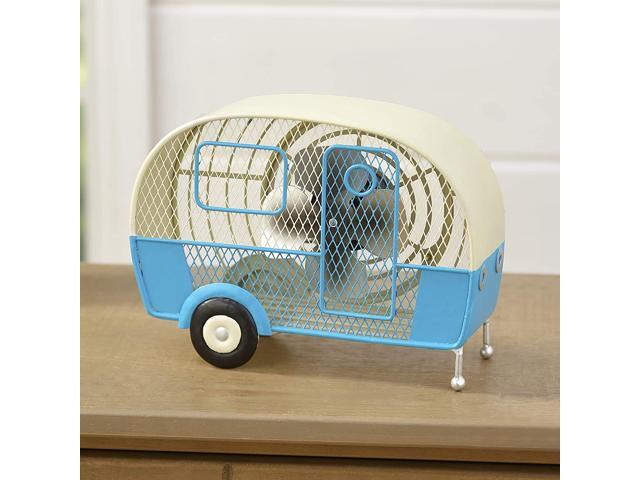Camper USB Fan for Desktops - Home and Office Portable Retro Decor for Work