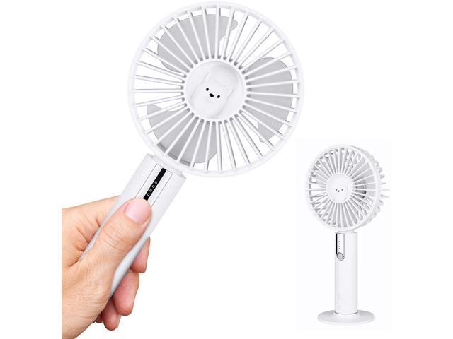 Bligli Mini Handheld Fan USB Desk Fan Small Personal Portable Table Fan with USB Rechargeable Battery Operated Cooling Electric Fan for Travel