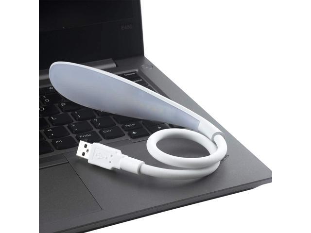 USB Reading Lamp LXMTY Premium 16 LED Touch-Switch 3 Light Modes 10 Dimmable Brightness Flexible Gooseneck-(16 LED White)