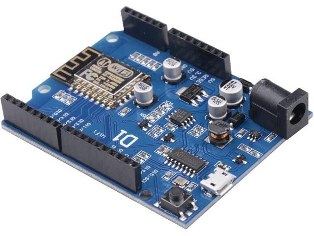 Qunqi Smart Electronics ESP-12E WeMos D1 WiFi uno Based ESP8266 Shield for arduino Compatible