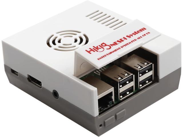 Hikig NES Case for Raspberry Pi 3 b+ 3b 2b and Raspberry Pi 1 Model b+ / Fit All Raspberry Pi Models with 4 USB Ports