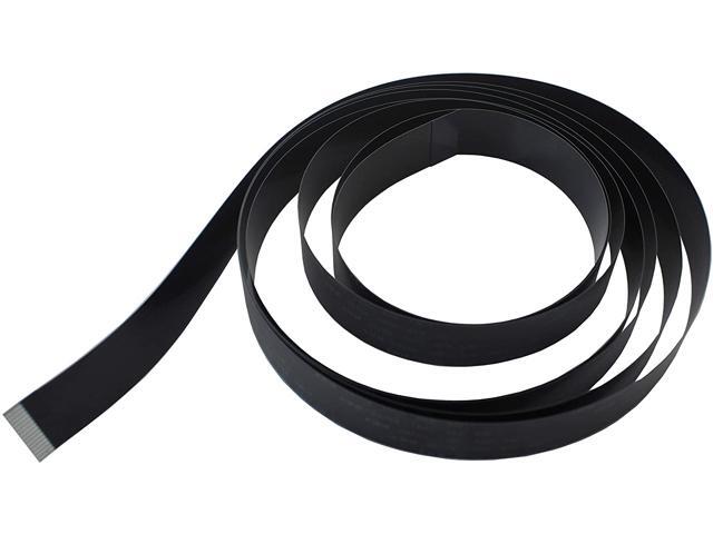 A1 FFCs Black Flex Cable for Raspberry Pi Camera Cable Length - 200 cm / 2 m / 66 ft (5)