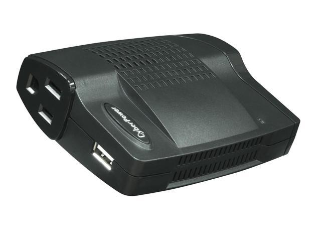 CyberPower Systems USA CPS160SU-DC CyberPower CPS160SU-DC Mobile Power Inverter 160W with DC Out and USB Charger - Slim line - 12V DC - 5V DC - 