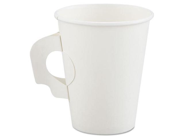 Hndl Ppr Hot Cup 8Oz Whi 20/50