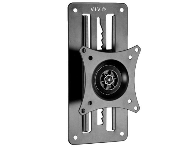 VIVO Black Height Adjustable 17' to 32' VESA Monitor Wall Mount Bracket for 1 Screen (MOUNT-VW01A)