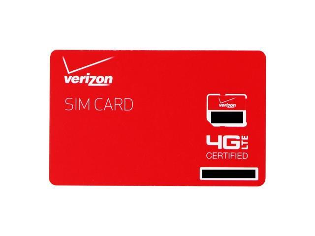 Verizon Wireless 4G LTE Micro SIM Card (BULKSIM3FF-D)