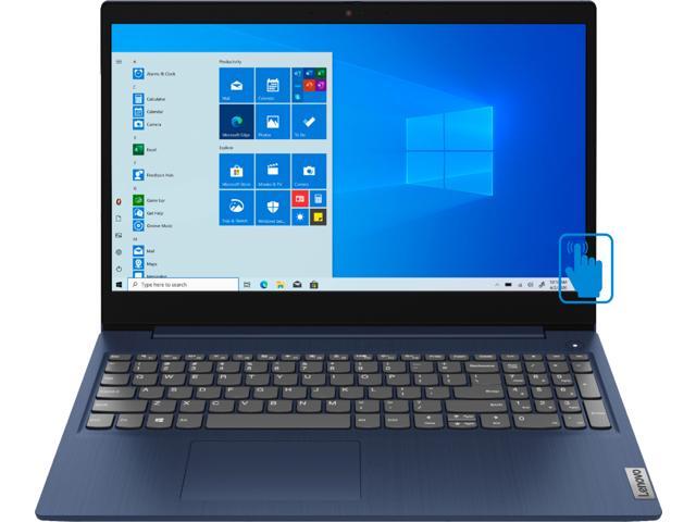 Lenovo IdeaPad 3 Home and Business Laptop Abyss Blue (Intel i3-10110U 2-Core 12GB RAM 1TB PCIe SSD 156' Touch HD (1366x768) Intel UHD Wifi
