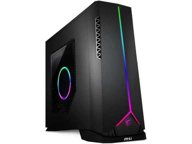 MSI Aegis SE 10th Desktop PC Black (Intel i5-10400F 6-Core 16GB RAM 4TB SATA SSD AMD Radeon RX 5600 XT Wifi Bluetooth 2xHDMI 3 Display Port