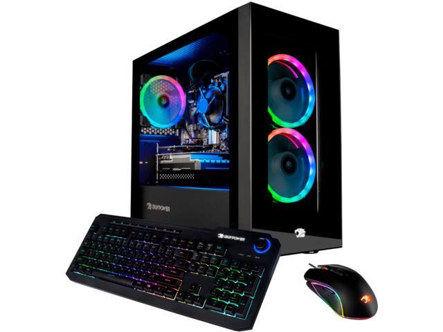 Ibuypower Element 166A Gaming & Entertainment Desktop PC (AMD Ryzen 5 3600 6-Core 64GB RAM 512GB PCIe SSD + 1TB HDD (35) NVIDIA GT 1030 Wifi