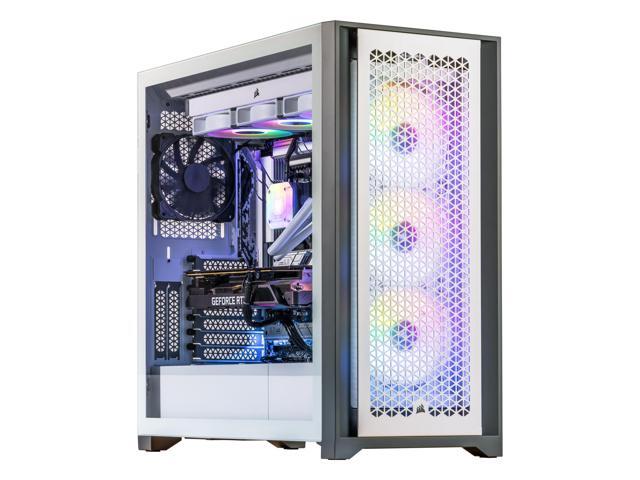 NeweggBusiness - Velztorm White Aciex 3D Gaming Desktop PC