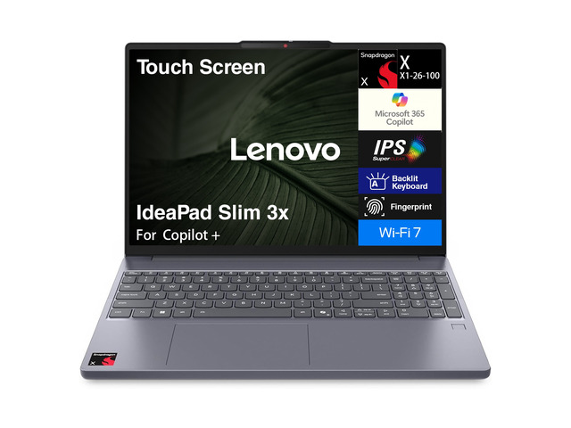 NeweggBusiness - Lenovo IdeaPad Slim 3x Copilot + Laptop 15.3