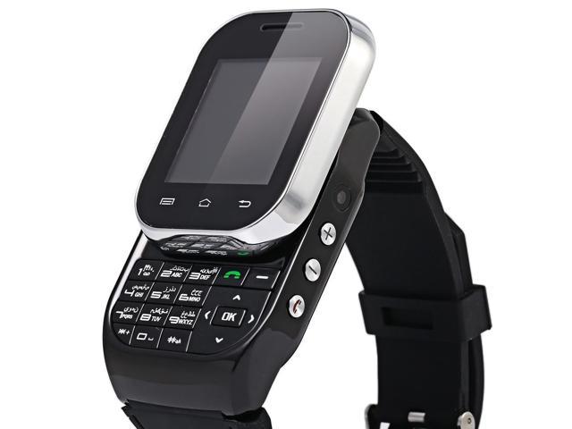 slide smartwatch with gsm phone and camera