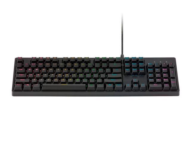 Dark Matter by Monoprice Collider Mechanical Gaming Keyboard - Cherry MX Blue Full RGB Customization Wired Full N-Key Rollover