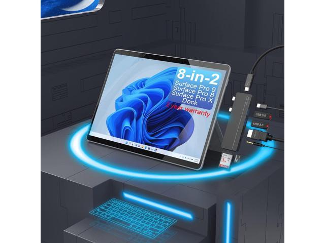 NeweggBusiness - Surface Pro 9 Docking Station Surface Pro 8