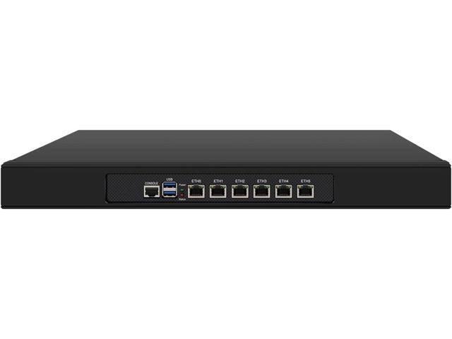 Partaker 1U Firewall,VPN,Network Appliance, Network Security Appliance,Router PC,6 Gigabit Lan Core I7 8550U, R11,COM, VGA, With Fan,(8GB RA並行輸入品 NeweggBusiness - Partaker 1U Firewall Appliance, OPNsense, VPN