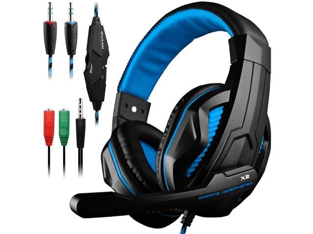 NeweggBusiness Gaming Headset DLAND 3.5mm Wired Bass Stereo