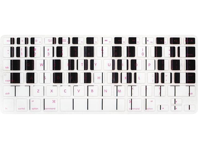 HRH Silicone Keyboard Cover Skin for MacBook Air 13MacBook Pro 13/15/17 (with or w/Out Retina Display 2015 or Older Version)&Older iMac USA