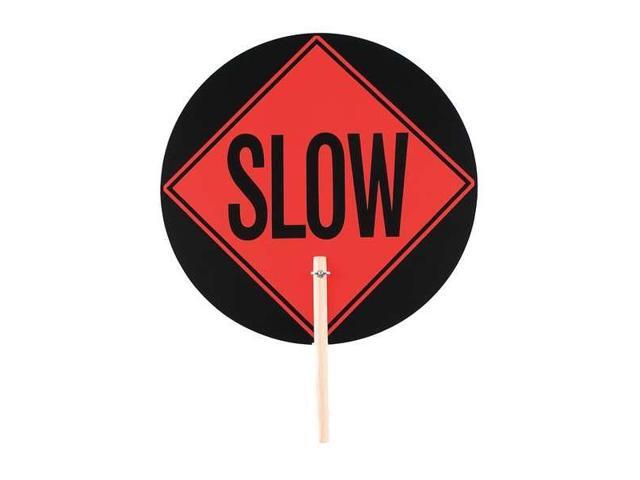 NeweggBusiness - ZORO SELECT ST-SL Paddle Sign,18 In. W,Stop