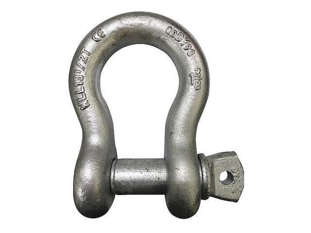 NeweggBusiness - ZORO SELECT 55AX87 Anchor Shackle,27,000 lb,Carbon Steel