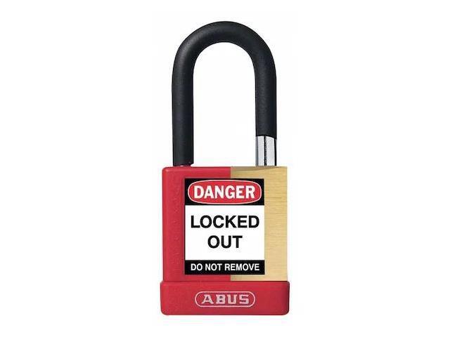 NeweggBusiness - ABUS 20030 Keyed Padlock, Open, Rectangular