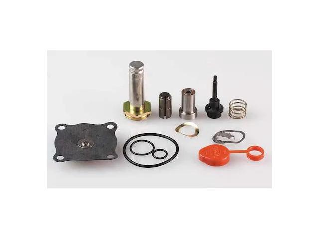 Valve Rebuild Kit With Full Instructions - Gasket, Piston Assembly, Ring, Plunger, Spring - Compatible With Dayton 2A198 & 4A702