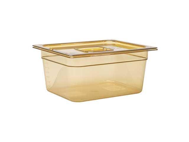 RUBBERMAID COMMERCIAL PRODUCTS FG217P00AMBR Third Size Food Pan Hot Amber