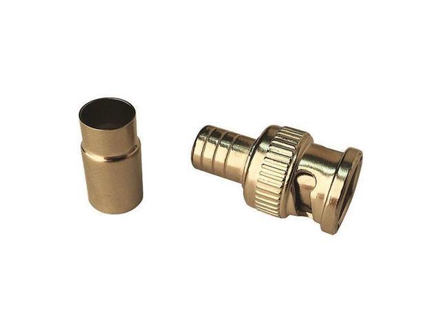 UPC 814850010122 product image for VITEK VT-BNC-MRG610 Coaxial Crimp Connector, BNC Male, PK10 | upcitemdb.com