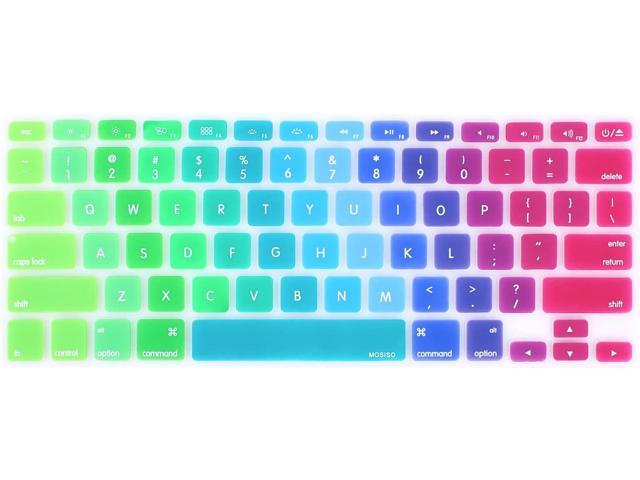 MOSISO Pattern Keyboard Cover Compatible with MacBook Pro 13/15 inch(with/Without Retina Display2015 or Older Version)Older MacBook Air 13 inch