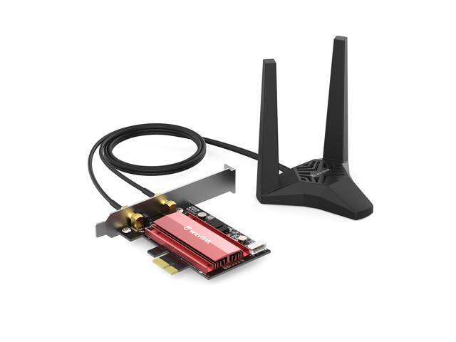 Wavlink AX3000 Wifi 6 PCIe 3000Mbps Bluetooth 51 Wireless adapter Intel AX200 WiFi Card 80211ax/ac Dual Band 24Ghz/5Ghz With MU-MIMO OFDMA