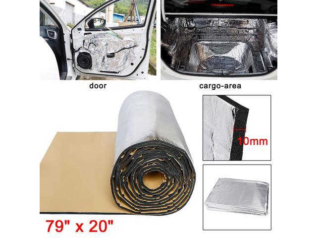 394mil 1076sqft Firewall Heat Sound Deadener Insulation Mat 79 x 20 Inches for Automotive