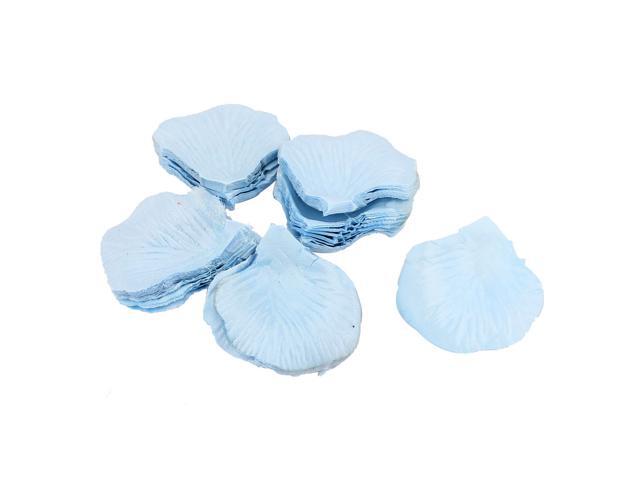 Global Bargains Silk Artificial Rose Flower Petals Wedding Party Celebrate Decor 2000 Pcs Blue